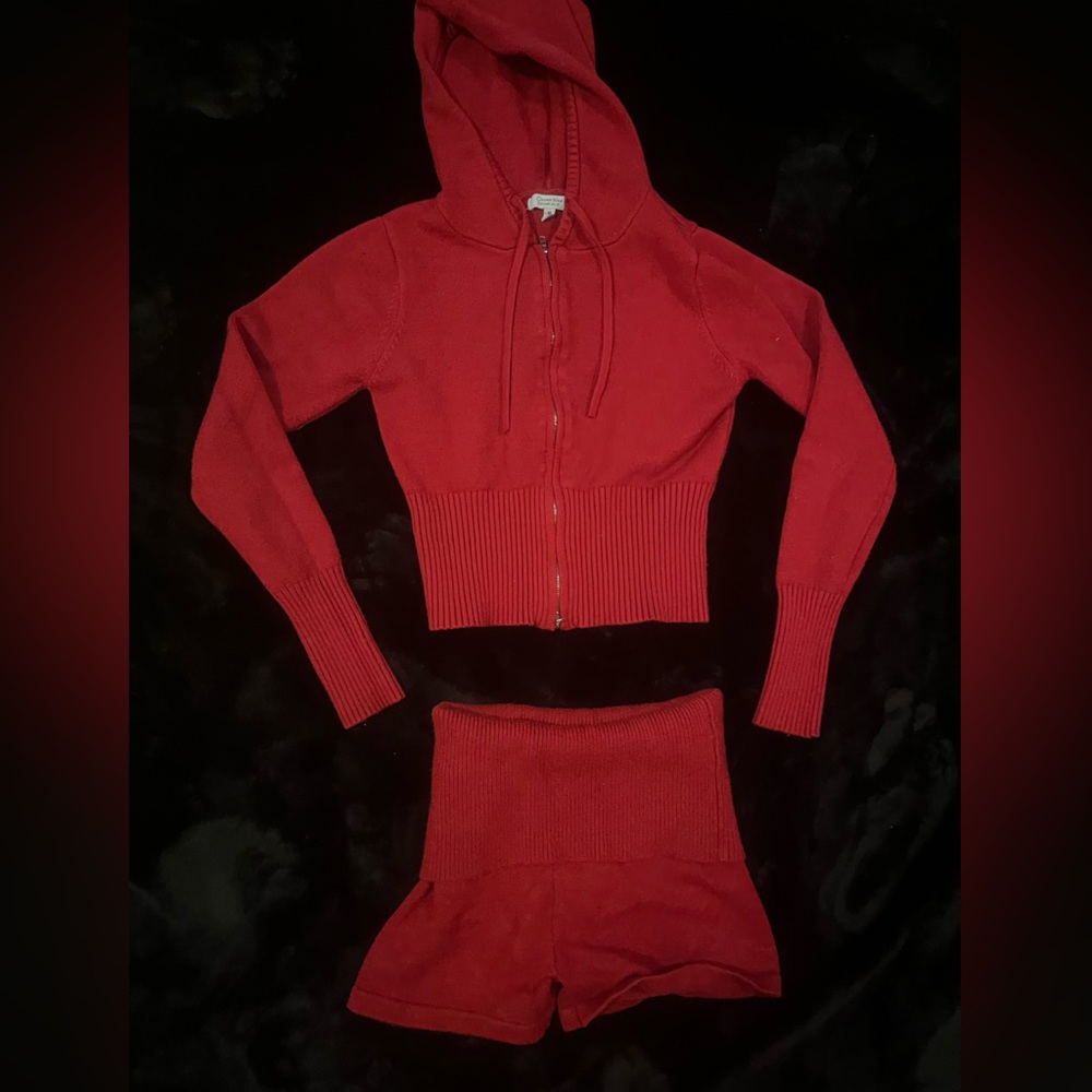 Red two piece set